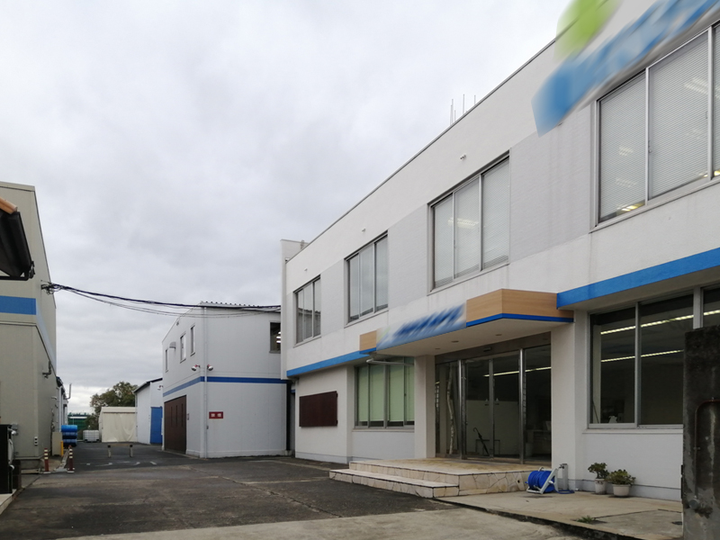 大阪の社屋、オフィス棟の改修工事