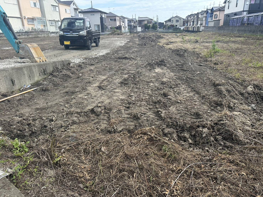 造成工事着工