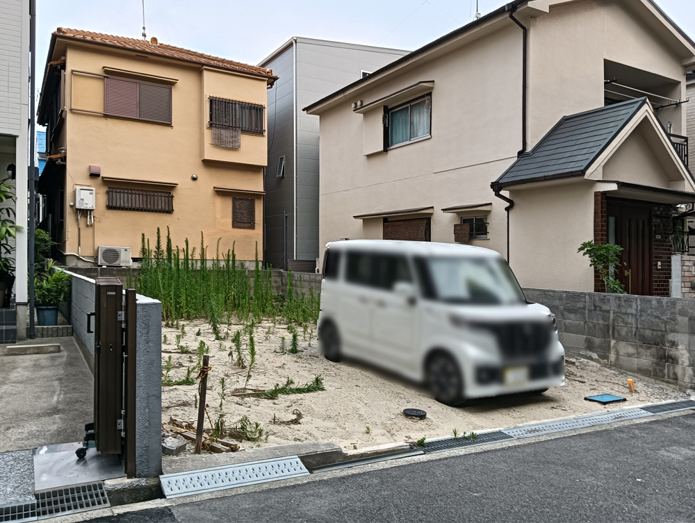 長期優良住宅の床面積制限 -大阪の木3戸建住宅-