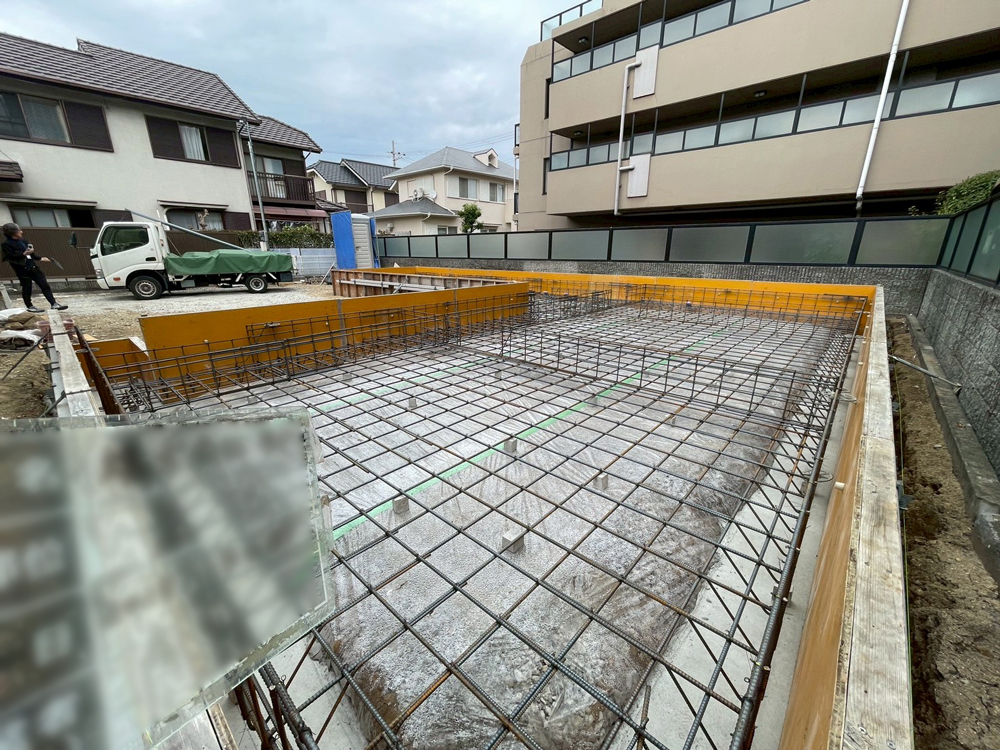 基礎工事~明石市の住宅~